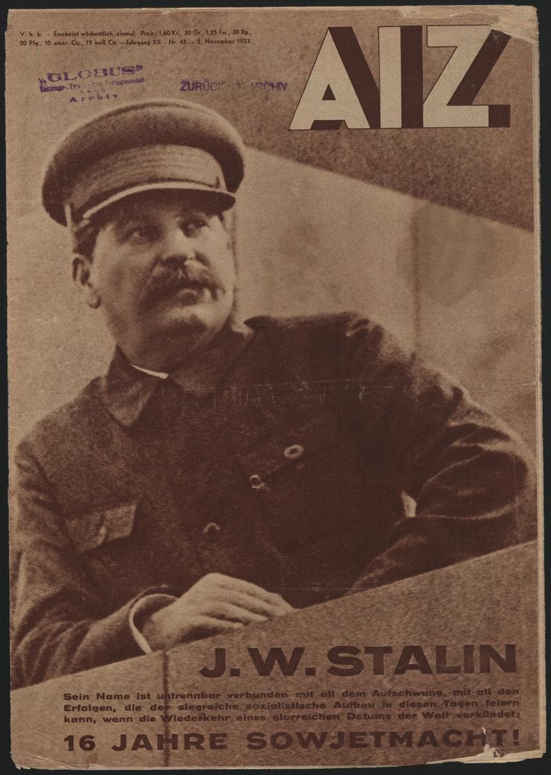 AIZ 12 (1933), 43 Copertina