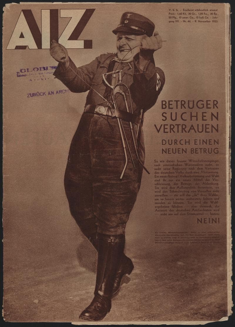 AIZ 12 (1933), 44 Copertina