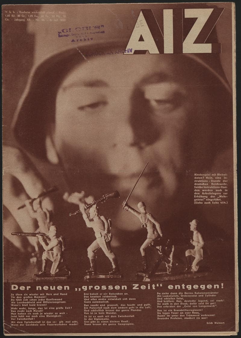AIZ 12 (1933), 26 Copertina