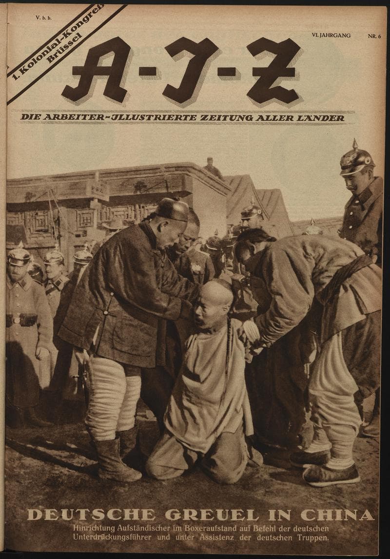 AIZ 6 (1927), 6 Copertina