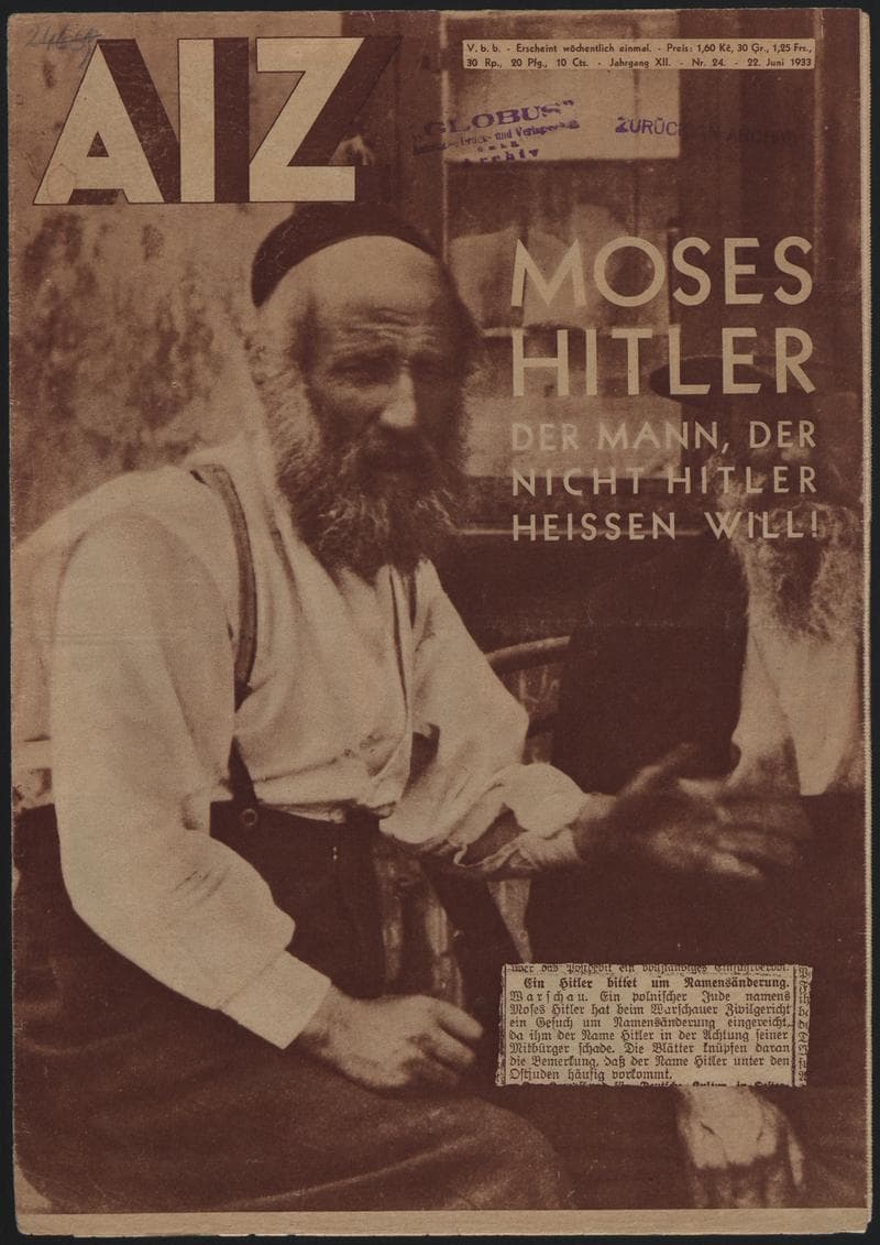 AIZ 12 (1933), 24 Copertina