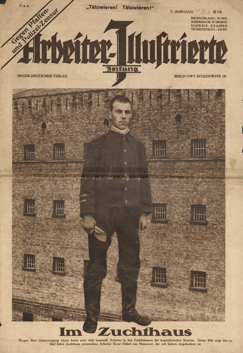 AIZ 5 (1926) Copertina