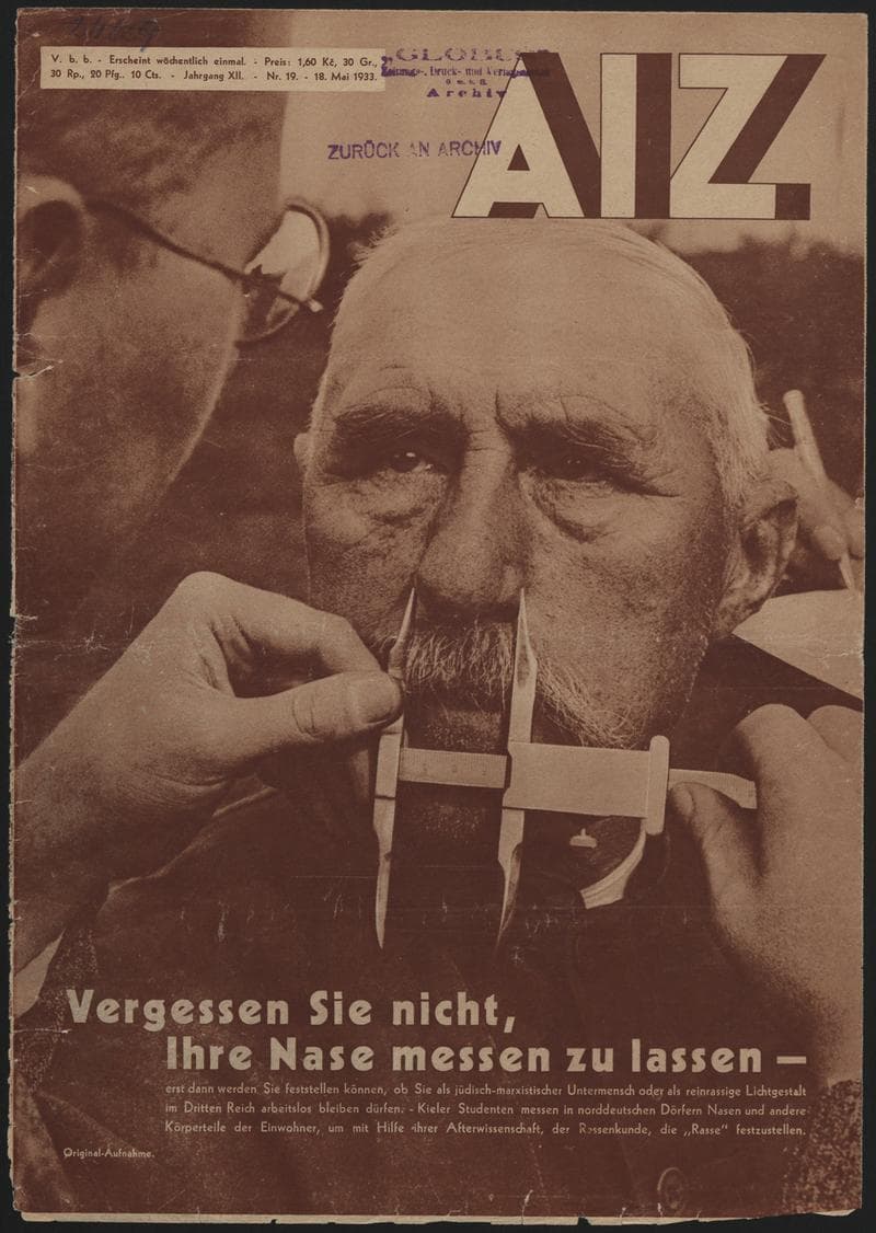 AIZ 12 (1933), 19 Copertina