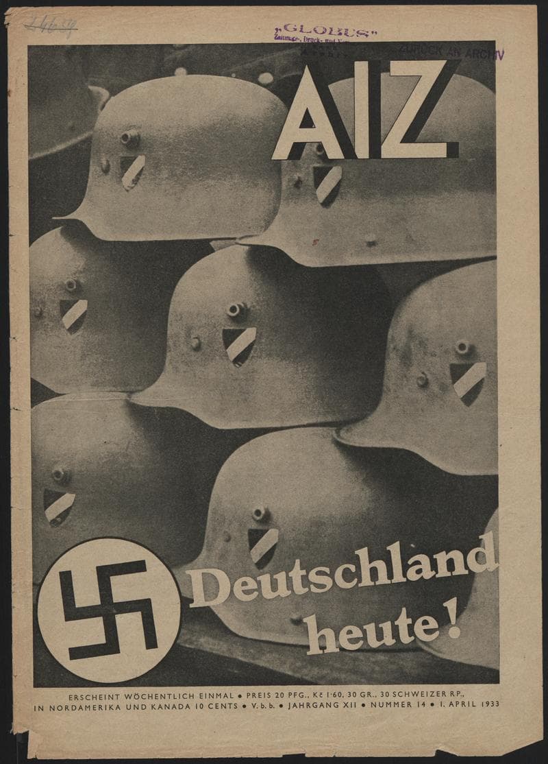 AIZ 12 (1933), 14 Copertina