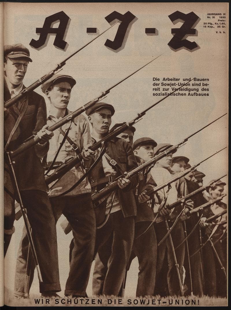 AIZ 9 (1930), 31 Copertina