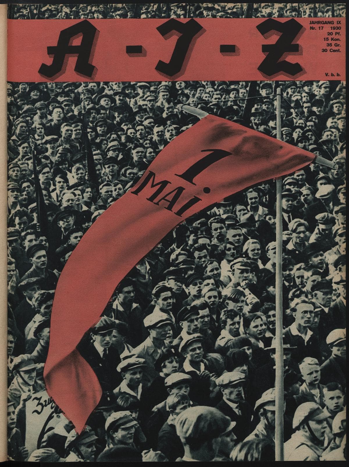AIZ 9 (1930), 17 Copertina